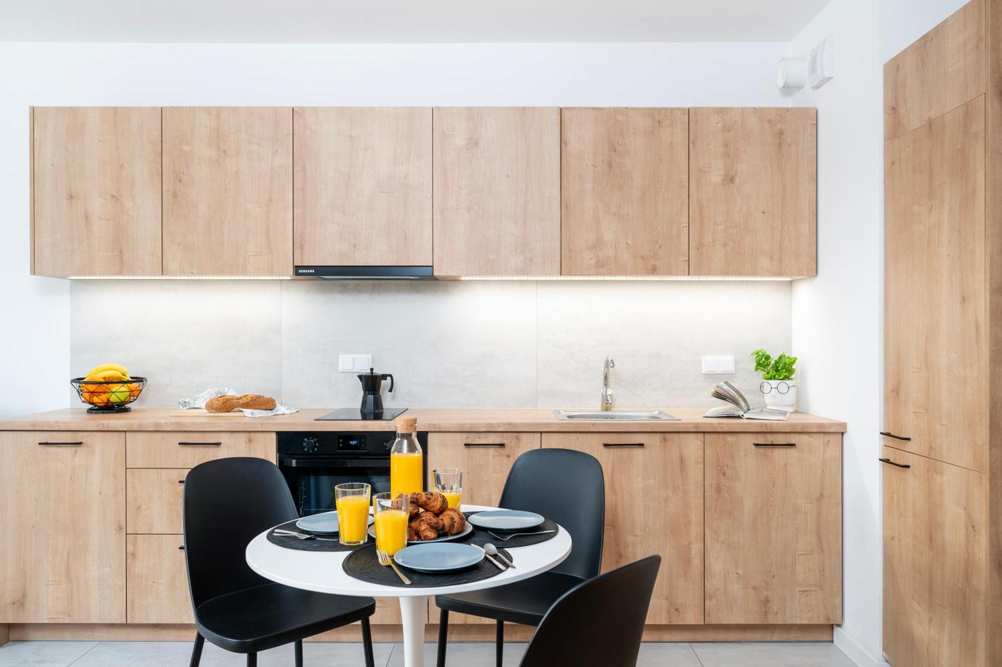 Apartment Fuzja - Komfortowe Mieszkania Blisko Centrum Lodzi Garaz